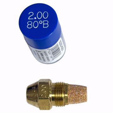 Picture of DELAVAN 2.00 GPH 80° B SOLID CONE NOZZLE W/ SINTERED FILTER