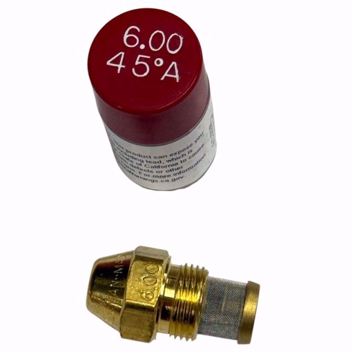 Picture of DELAVAN 6.00 GPH 45° A HOLLOW CONE NOZZLE W/ MESH STRAINER
