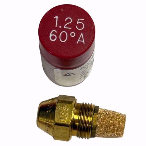 Picture of DELAVAN 1.25 GPH 60° A HOLLOW CONE NOZZLE W/ SINTERED FILTER