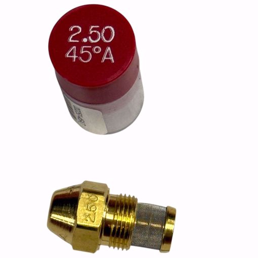 Picture of DELAVAN 2.50 GPH 45° A HOLLOW CONE NOZZLE W/ MESH STRAINER