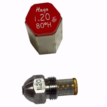 Picture of HAGO 1.20 GPH 80* DEGREE HOLLOW NOZZLE (12080H 5800)