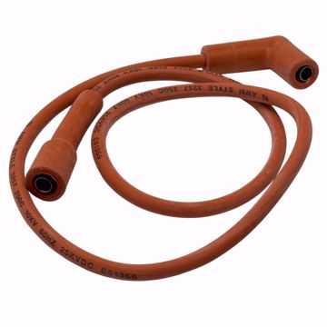 Picture of WESTWOOD HIGHT TEMP CABLE ASSEMBLY W RED SILICONE BOOTS