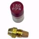 Picture of DELAVAN 1.50 GPH 60° A HOLLOW CONE NOZZLE W/ SINTERED FILTER
