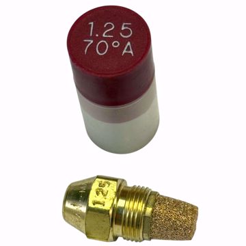 Picture of DELAVAN 1.25 GPH 70° A HOLLOW CONE NOZZLE W/ SINTERED FILTER