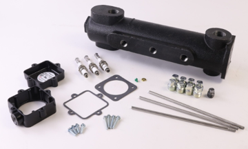 Picture of 750-C-3 Cast Iron Body, Remote Mount Liquid Level Control with Sight Glass Tappings, Gage Cock Tappings, and NEMA 4X Enclosure for use with 3 Probes (Part Number 176316)