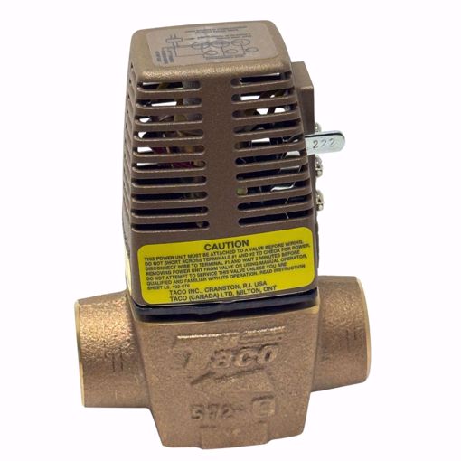 Picture of 572-3 TACO GOLD SERIES HEAT MOTOR ZONE VALVE, 1 INCH SWEAT