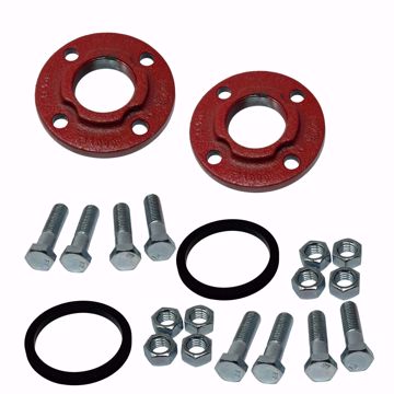 Picture of BELL & GOSSETT PAIR OF 2 IRON FLANGES WITH FASTN