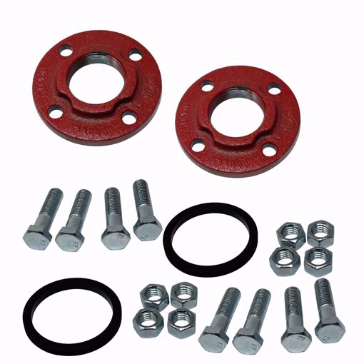 Picture of BELL & GOSSETT PAIR OF 2 IRON FLANGES WITH FASTN