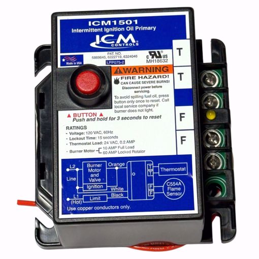 Picture of OIL BURNER PRIMARY CONTROL