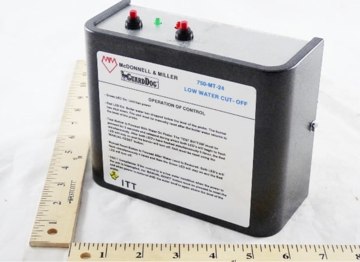 Picture of 750-MT-24 24Vac Manual Reset Low Water Cut Off for Hot Water and Steam Boilers with Test Switch (Part Number 176293)
