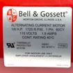 Picture of 111061 B & G 1/6HP 115V 1PH MOTOR FOR CURRENT HV, 2" Obsolete HV