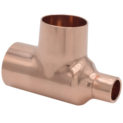 Picture of 1 X 1 X 3/8 COPPER REDUCING TEE
