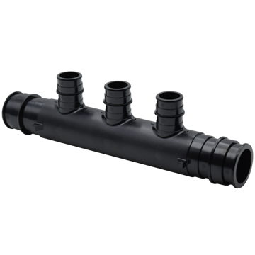 Picture of 1 X 1 X 6 OUTLETS 1/2 PEX (F1960) MULTI-PORT TEE