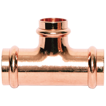 Picture of 1 X 1/2 X 1 PRESS RED TEE