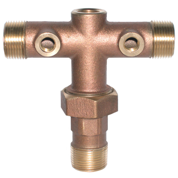 Picture of 1 X 11 UNION TNK TEE-1 HOLE NL