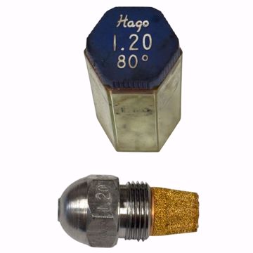 Picture of HAGO 1.20 GAL 80° SEMI SOLID NOZZLE 10080SS 22520