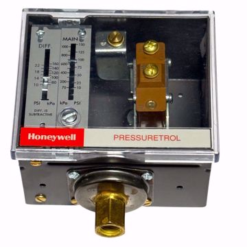 Picture of L404F1383 HONEYWELL MERCURY FREEPRESSURETROL 10-150 PSI CLOSE ONRISE A
