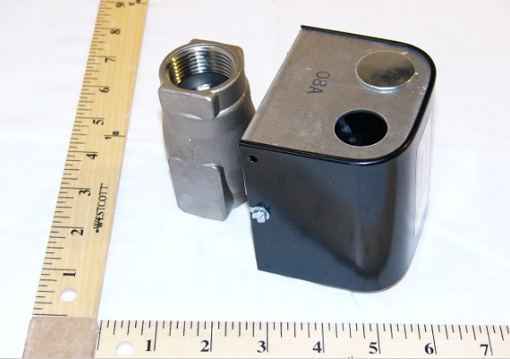 Picture of FS5-S-1_1" NPT In-Line General Purpose Flow Switch with Stainless Steel Body and Snap Acting SPDT Switch (Part Number 114795)