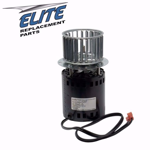 Picture of EN97727 ELITE REPLACES REZNOR 97727 115V INDUCER MOTOR WITH WHEEL 1/30HP 3000RPM