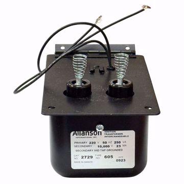 Picture of 2729-605 ALLANSON TRANSFORMER 220V