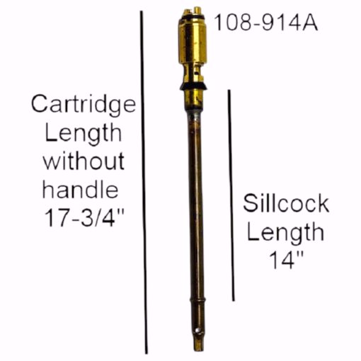 Picture of 108-914A 14 INCH LEGEND T-550A IMPROVED FLOW CARTRIDGE AND STEM ASSEMBLY