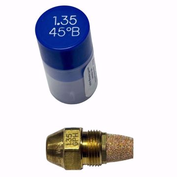 Picture of 0135-45B1 DELAVAN 1.35 GPH 45° B SOLID CONE NOZZLE W/ SINTERED FILTER