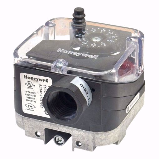 Picture of .4-5 IN WC BREAK ON FALL MANUAL RESET  PRESS SWITCH