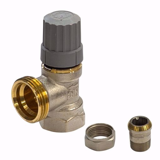 Picture of 013G8019 DANFOSS RA 2000 3/4 INCH ANGLE THERMOSTATIC RADIATOR VALVE BODY