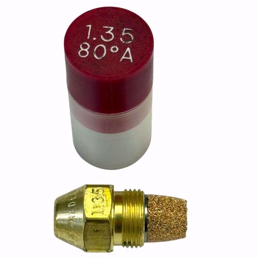 Picture of 00135-80A1 DELAVAN 1.35 GPH 80° A HOLLOW CONE NOZZLE W/ SINTERED FILTER