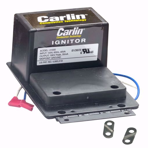 Picture of 41000S0CAS CARLIN IGNITION TRANSFORMER FOR CARLIN 99 100 & EZ
