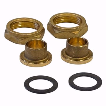 Picture of 529911 GRUNDFOS 3/4 INCH BRONZE UNION SWEAT FITTING SET