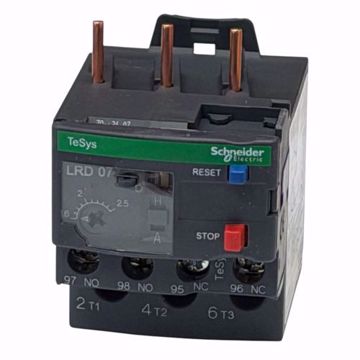 Picture of LRD07 SQUARE D 2.5AMP OVERLOAD RELAY